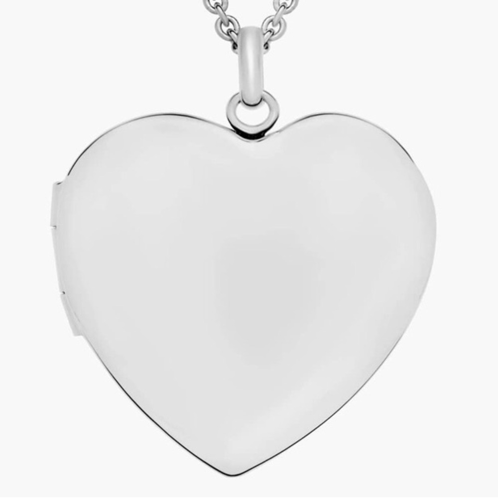 NWT Blue Nile Heart Locket Necklace
